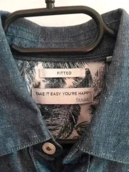 Camisa Fitted mangas longas Jules S – photo 3